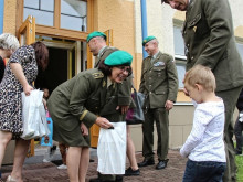 The children of the military personnel are being taken care of. The Children Group project works already in the seventh crew.