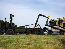 Soldiers tried out vehicle removal and recovery, they are self-sufficient with their own equipment