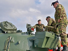 The Excalibur Army company was visited by top representatives of the Dutch army and the Ministry of Defence