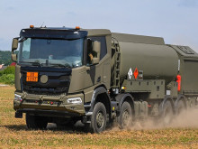 First Third-Generation Military Tatra Phoenix 8×8 Fuel Tanker for the Czech Army