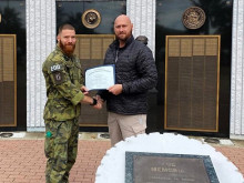 Ordnance specialist from Bechyně became the best student on a prestigious course in the USA
