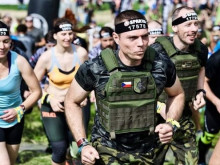 Active Reserves members at Spartan Race in order to train their physical condition