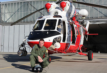 The air transportation base at Prague - Kbely has a certified display pilot of the W-3A Sokol helicopter. He will present his skills at an airshow