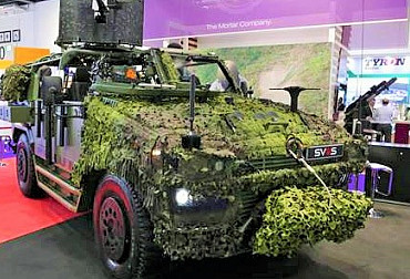 PERUN vehicle with many innovations met a significant interest at DSEI in London