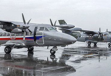 L 410 aircraft in the service of the Czech Army