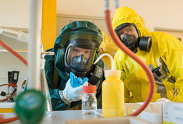 Chemists and EOD Specialists Conducted a Drill at an Illegal Laboratory