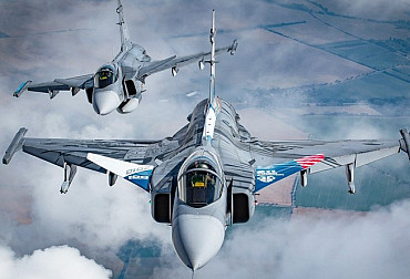 Czech fleet of Gripen fighters flies over 2,000 hours a year