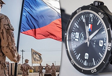 A unique PRIM watch to be auctioned to raise money for Czech soldiers and war veterans