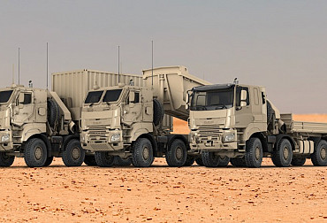DAF will supply the Belgian Armed Forces with military vehicles on the Tatra chassis
