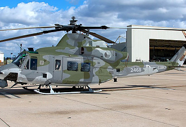 The new Venom and Viper helicopters for the Czech Army will get a camouflage from the VHU workshop