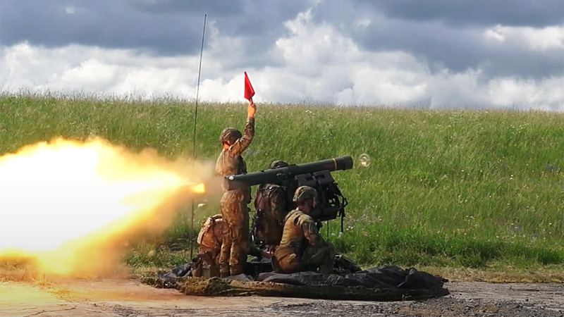 Foto: Střelby z přenosného protiletadlového raketového systému RBS 70 NG | Jan Juřica / CZ DEFENCE