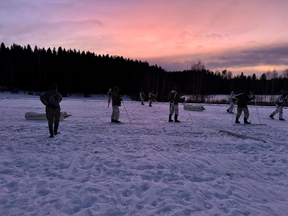 Foto: Momentka z kurzu Arctic Blade | kpt. Jan Heřmánek