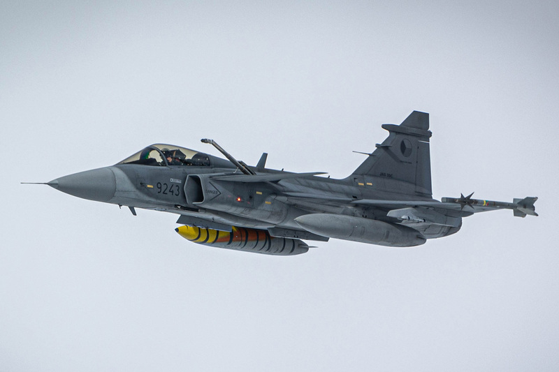 Foto: Letoun JAS-39 Gripen Vzdušných sil AČR | MMU PAO