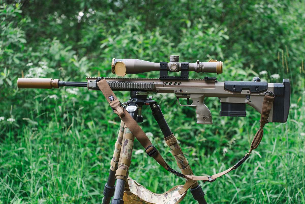 Foto: Odstřelovací puška s výkonnou optikou Nightforce | Lukáš Rojek / CZ DEFENCE