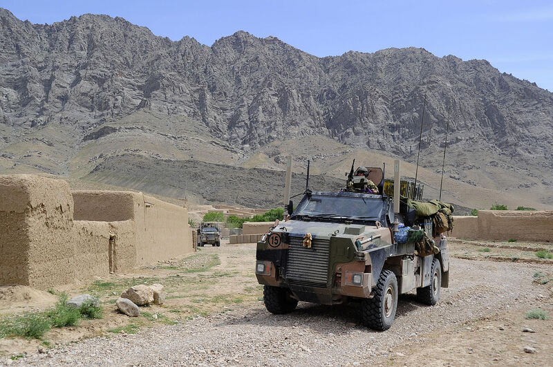 Foto: Vozidla Bushmaster v Afghánistánu, 2010 | ISAF Headquarters Public Affairs Office