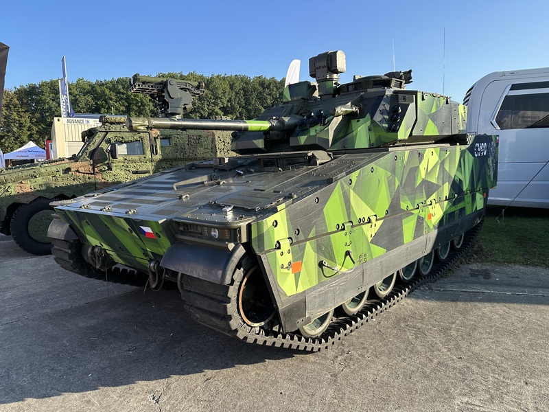 Picture Tracked infantry fighting vehicle CV90 at NATO Days 2023 | Michal Pivoňka / CZ DEFENCE