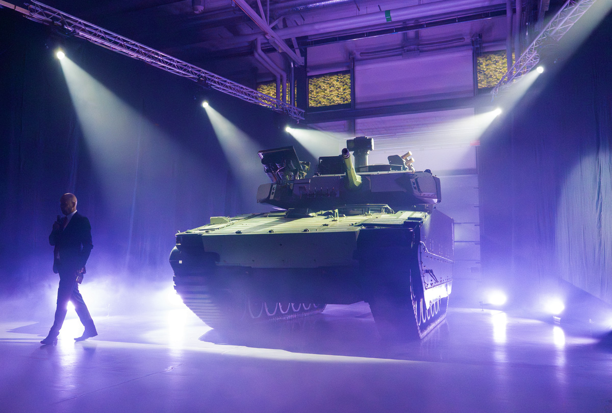 Picture: Ceremonial presentation of the first CV90 vehicle for the Czech Army | Michal Pivoňka / CZ DEFENCE