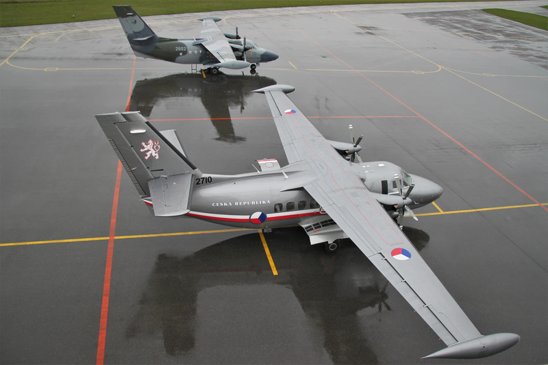 Foto: Modernizované letouny L 410 ve službách Armády České republiky | Aircraft Industries