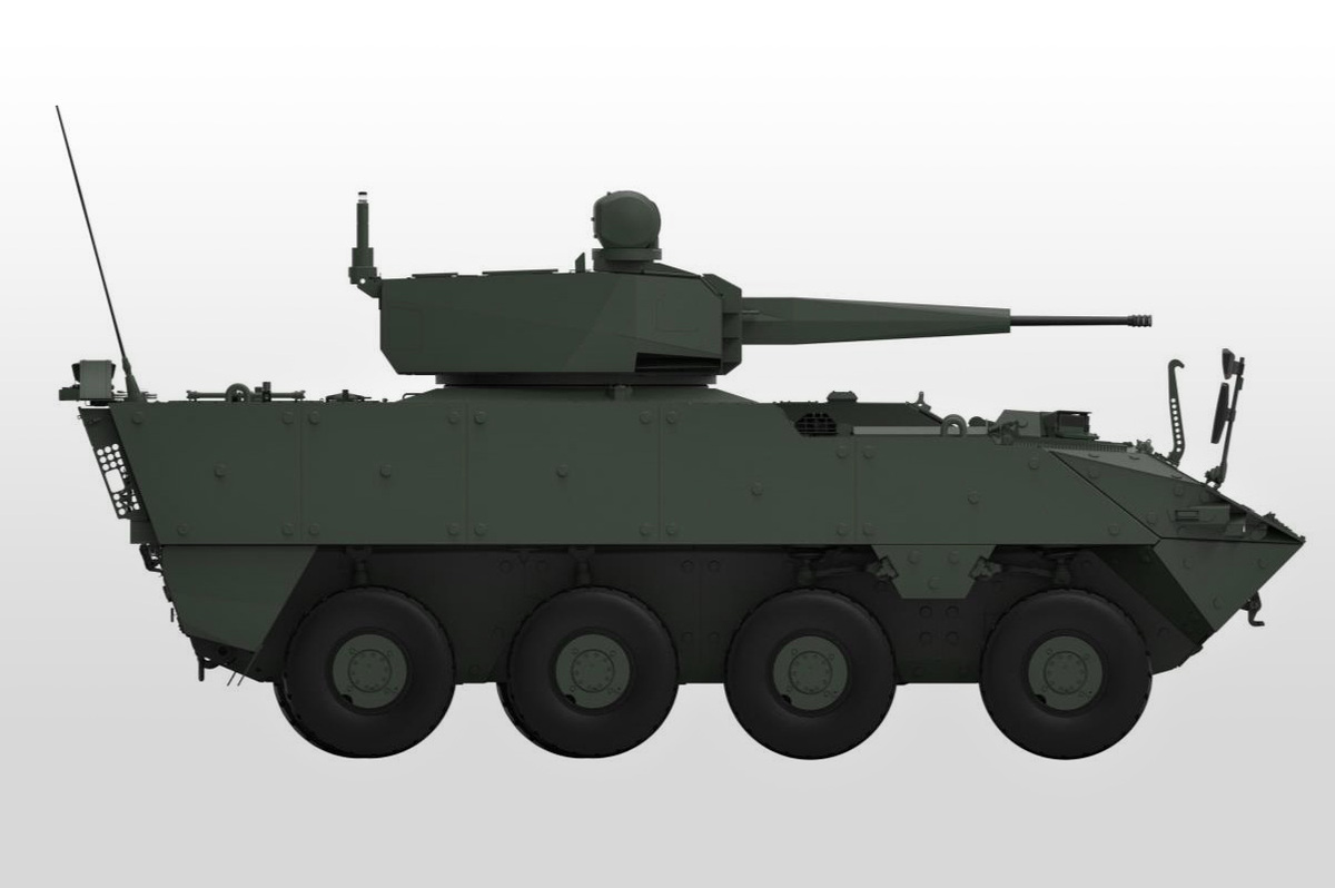 Foto: Pandur II 8x8 EVO s věží UT30MK2 bez APS | Tatra Defence Vehicle