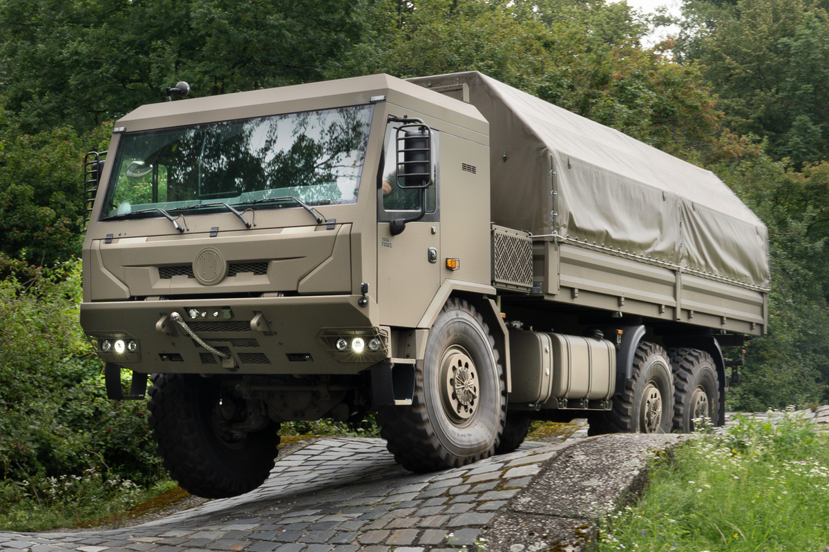 Foto: Tatra Force 3. generace na kopřivnickém testovacím polygonu | Michal Pivoňka / CZ DEFENCE