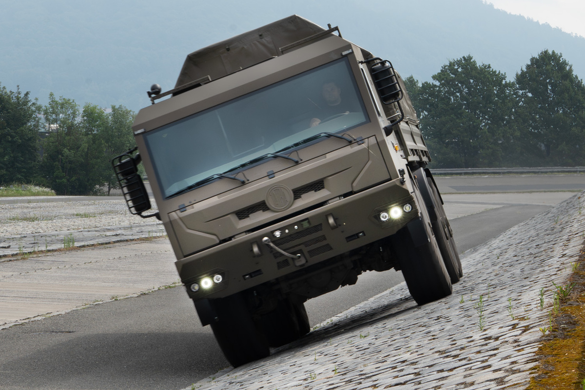Foto: Tatra Force 3. generace na kopřivnickém testovacím polygonu | Michal Pivoňka / CZ DEFENCE