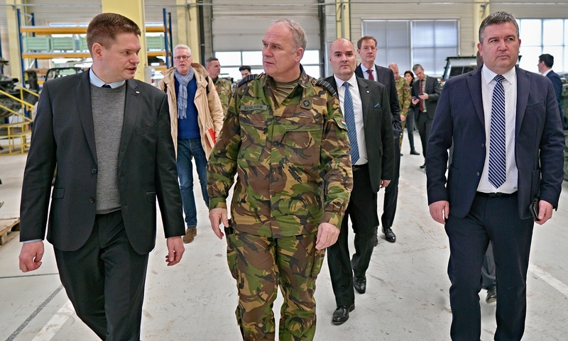 Picture: Excalibur Army was visited by top representatives of the Dutch Army and Ministry of Defence | Excalibur Army