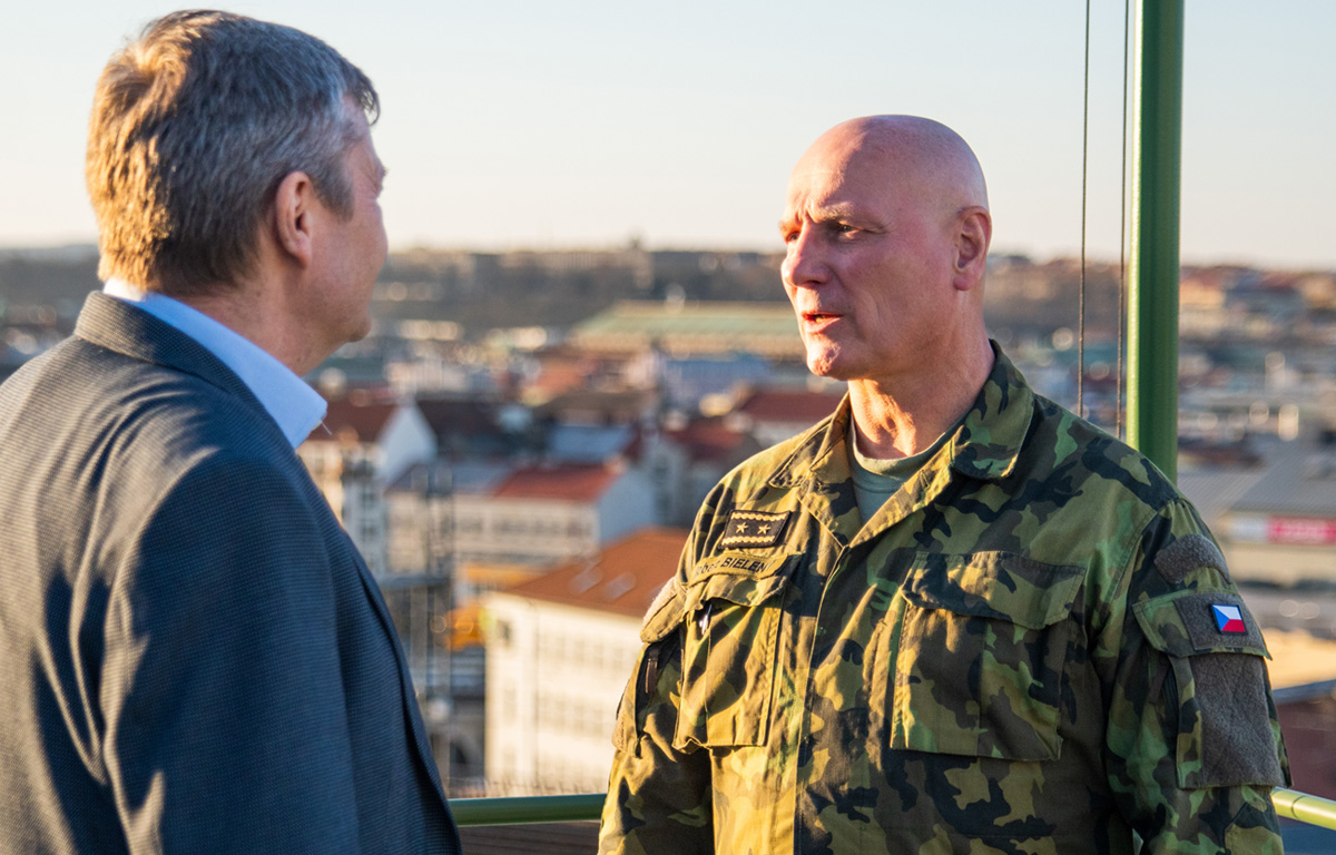 Foto: Ředitel Sekce logistiky MO genmjr. Robert Bielený | CZ DEFENCE
