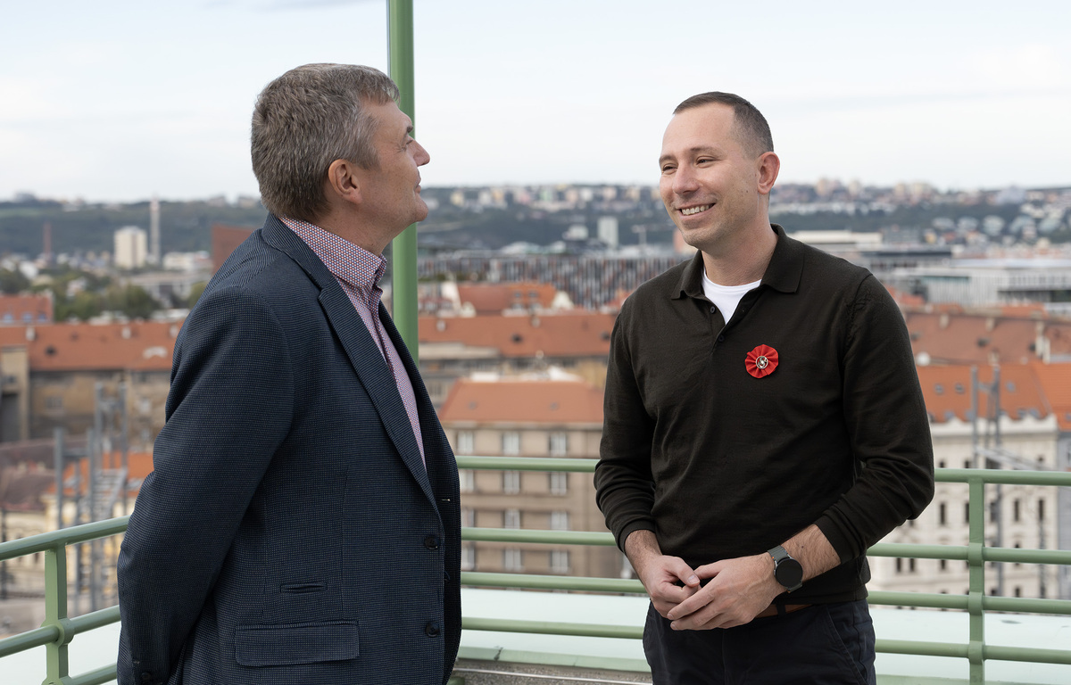 Foto: V tomto díle našeho diskusního pořadu CZ DIALOGY jsme si popovídali se starostou České obce sokolské Martinem Chlumským | Michal Pivoňka / CZ DEFENCE