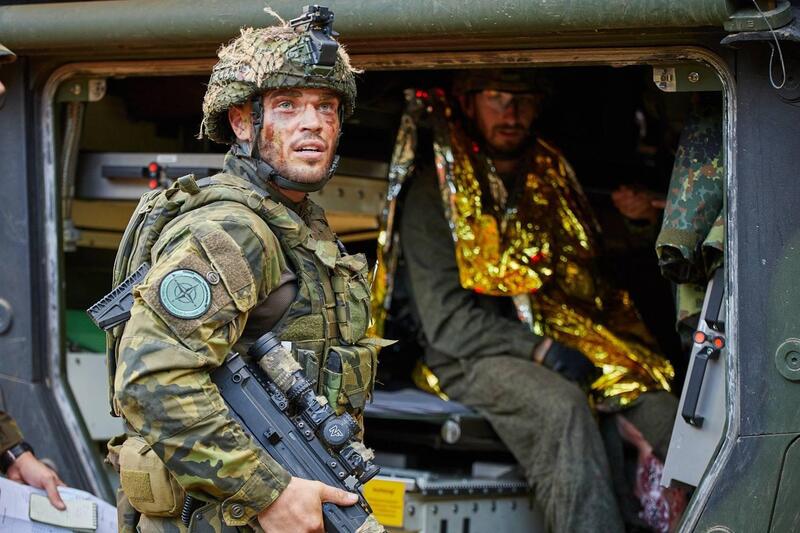 Foto: Působení našich vojáků v mezinárodním bojovém uskupení na Slovensku (MN BG SVK) hodnotí generálmajor Vlček jako velký úspěch | VeOper