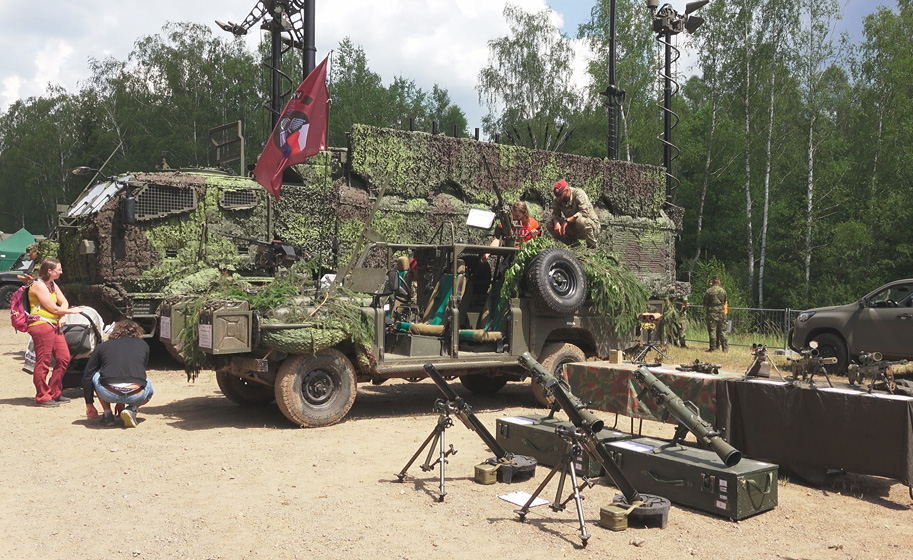 Foto: Prezentace AČR na akci Bahna 2024 | Jan Juřica / CZ DEFENCE
