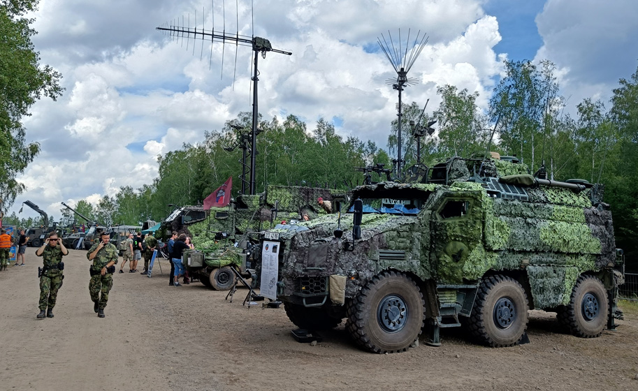 Foto: Prezentace AČR na akci Bahna 2024 | Jan Zilvar / CZ DEFENCE