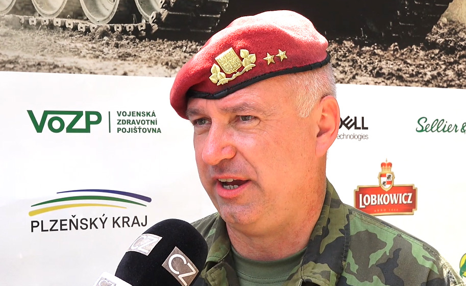 Foto: Letošní Bahna pro CZ DEFENCE zhodnotil velitel Pozemních sil AČR generálmajor Roman Náhončík | Jan Juřica / CZ DEFENCE