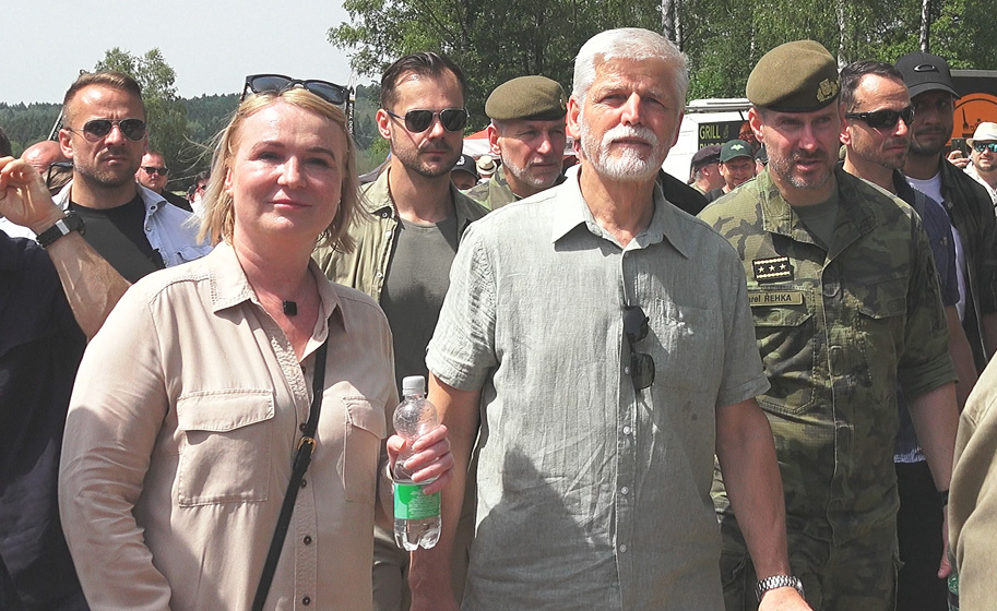 Foto: Letošní Bahna navštívil také vrchní velitel Ozbrojených sil ČR a prezident republiky Petr Pavel | Jan Juřica / CZ DEFENCE