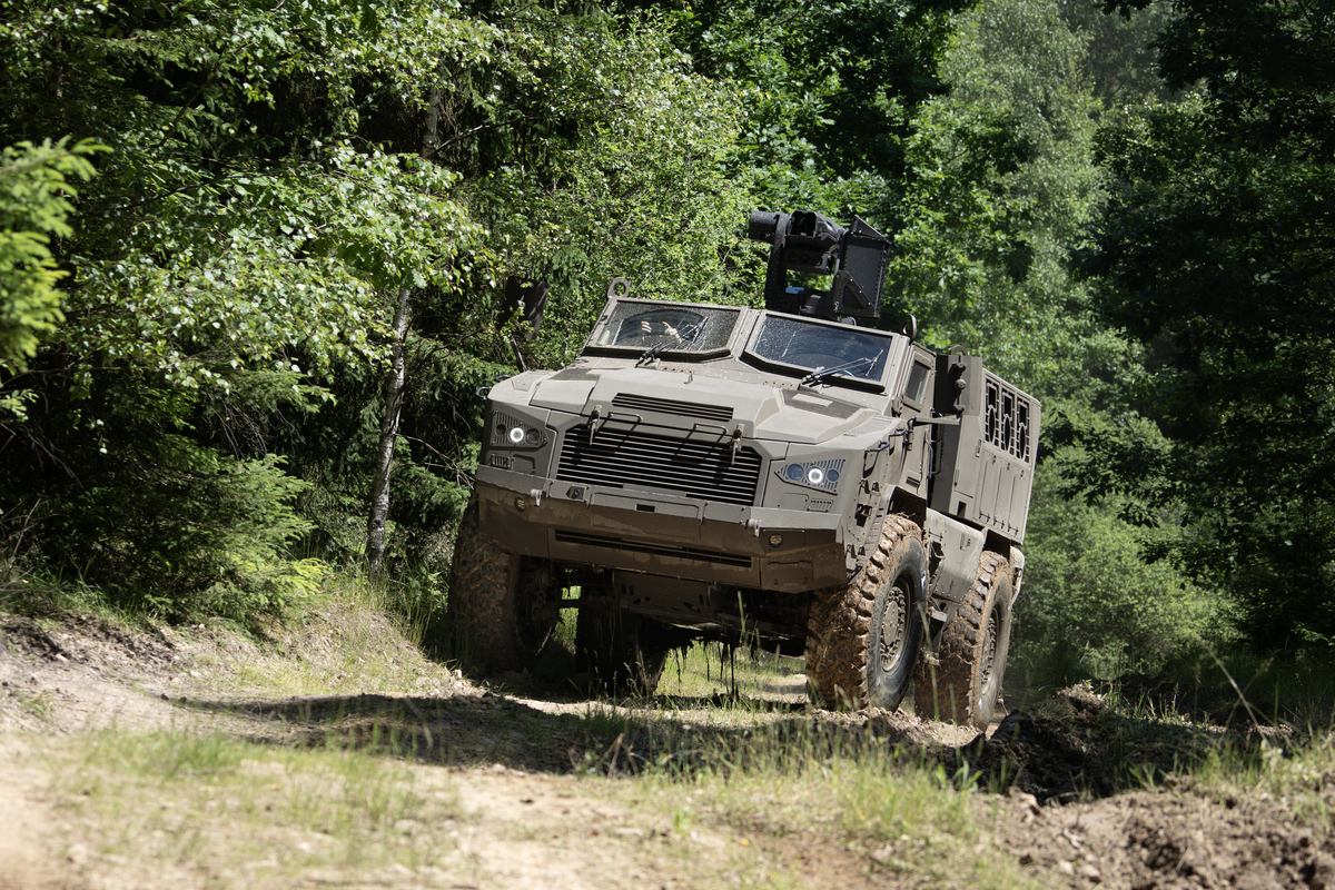 Foto: MRAP 4x4 STV GOLEM | Michal Pivoňka / CZ DEFENCE