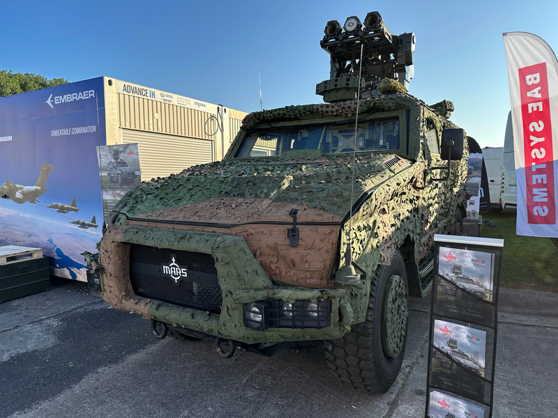 Picture: MARS 4x4 with integrated anti-aircraft system RBS 70 NG | Michal Pivoňka / CZ DEFENCE