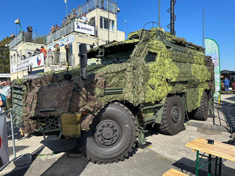 Picture: TITUS 6x6 armoured vehicle | Michal Pivoňka / CZ DEFENCE