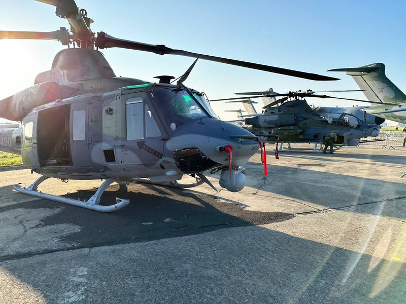 Picture: UH-1Y Venom multirole helicopter, AH-1Z Viper attack helicopter in the background | Michal Pivoňka / CZ DEFENCE
