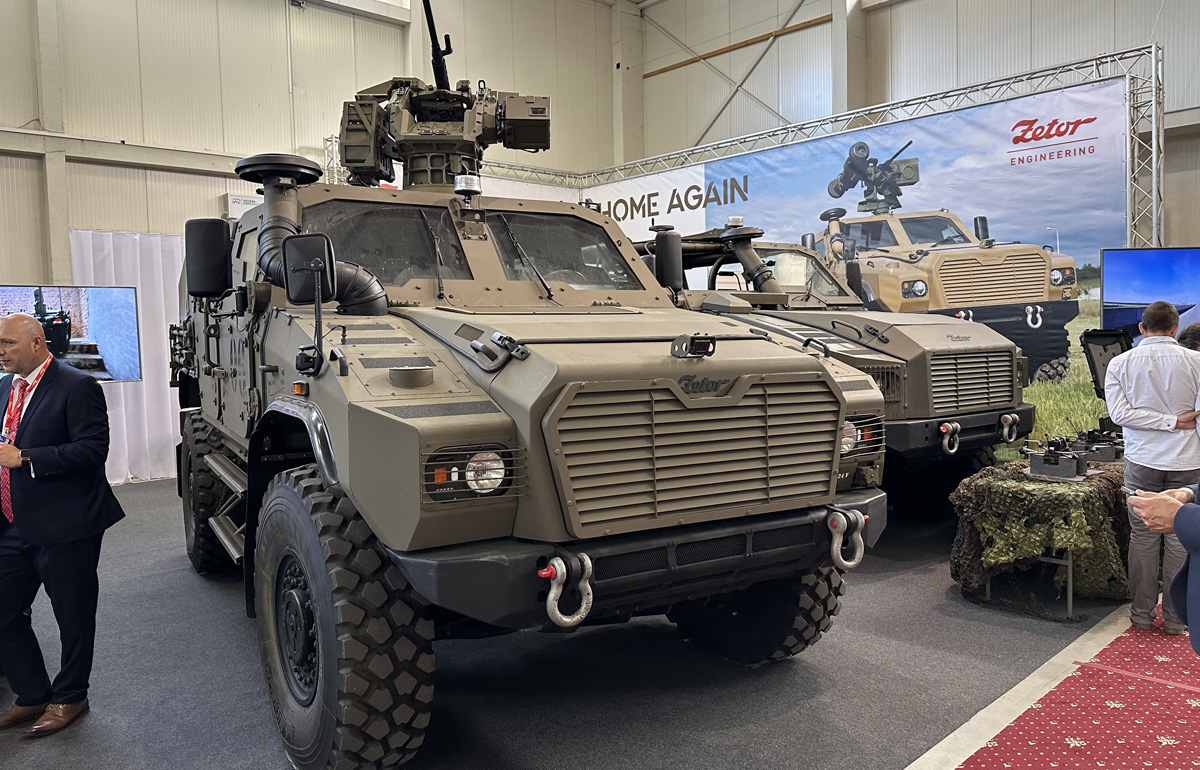 Foto: Obrněné vozidlo Zetor Gerlach 4x4 | Michal Pivoňka / CZ DEFENCE