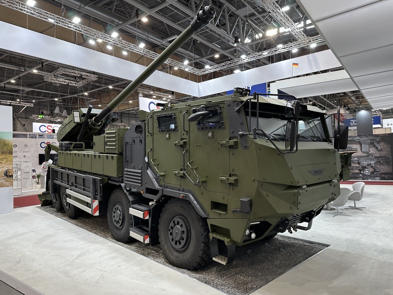 Foto: 155mm samohybná houfnice Caesar | Michal Pivoňka / CZ DEFENCE