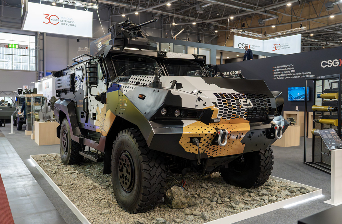 Foto: Kolové obrněné vozidlo Patriot 4x4 | Michal Pivoňka / CZ DEFENCE
