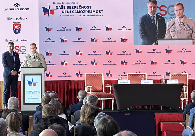 Foto: Momentka z loňské konference Naše bezpečnost není samozřejmost | Michal Pivoňka / CZ DEFENCE