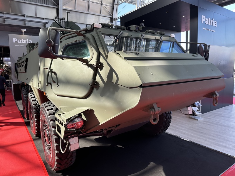 Picture: Patria AMV 6x6 in APC version | Michal Pivoňka / CZ DEFENCE